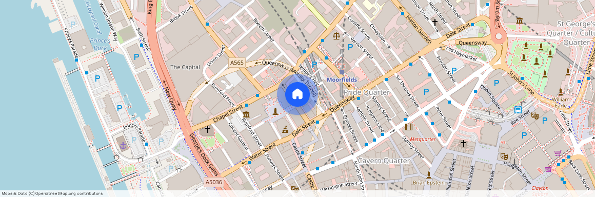 Exchange Street East, Liverpool, Merseyside, L2