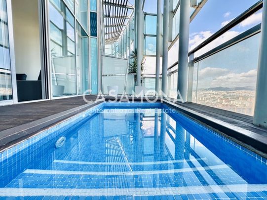 Dream Penthouse With Views Over the Sea in Diagonal Mar - Photo 1