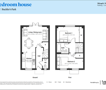 2 bedroom house to rent - Photo 2