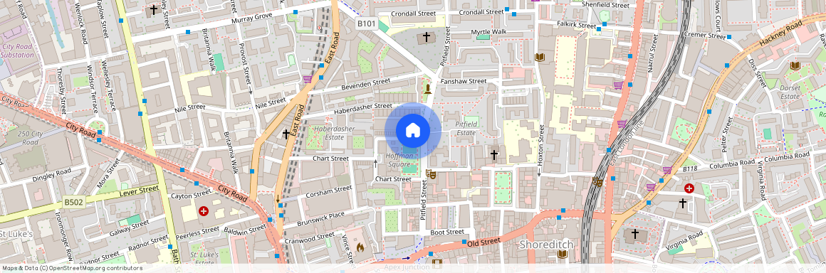 Pitfield Street, Shoreditch, London, N1 6BU