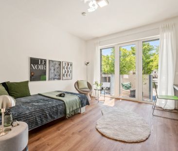 Ruhig wohnen, zentral angebunden – 1-Zimmer-Apartment in Berlin - Photo 1