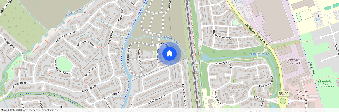 Uxbridge Crescent, Stoke-on-Trent, Staffordshire, ST4