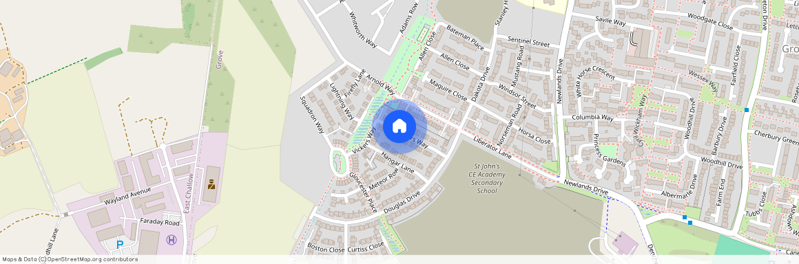 Vickers Way, Grove, Wantage, Oxfordshire, OX12