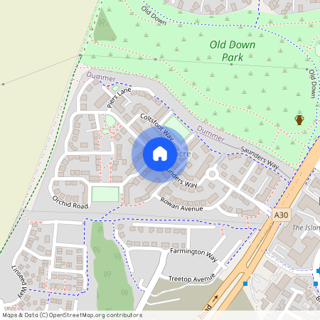 Saunders Way, Basingstoke, Hatchwarren