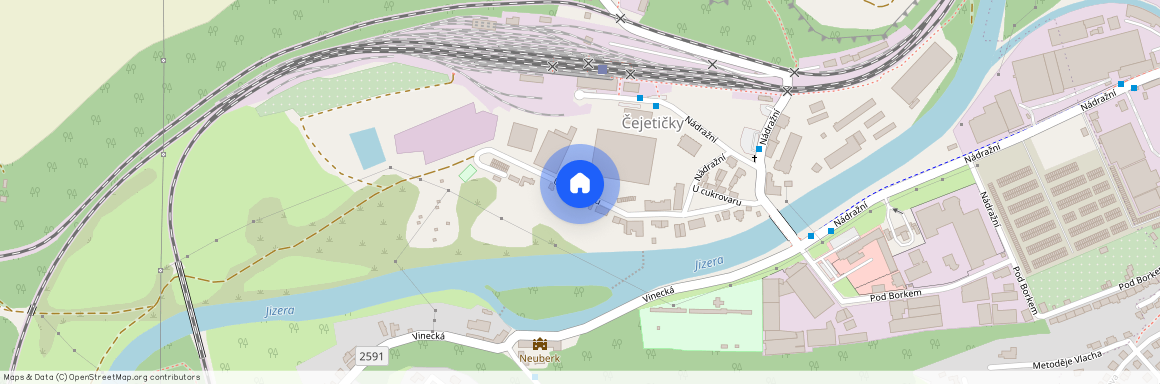 U cukrovaru, Mladá Boleslav - Čejetičky