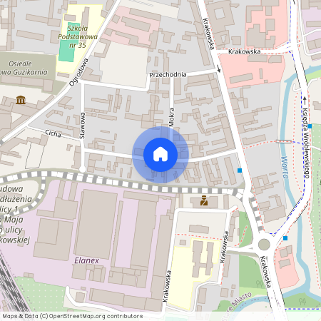 al. Mała, Stare Miasto, Częstochowa, śląskie