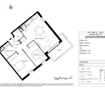 Location Appartement 3 pièces 60m² BASSENS 33530 - Photo 1