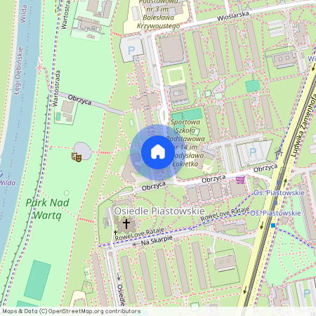 ul. Na Skarpie, Rataje, Nowe Miasto, Poznań, wielkopolskie