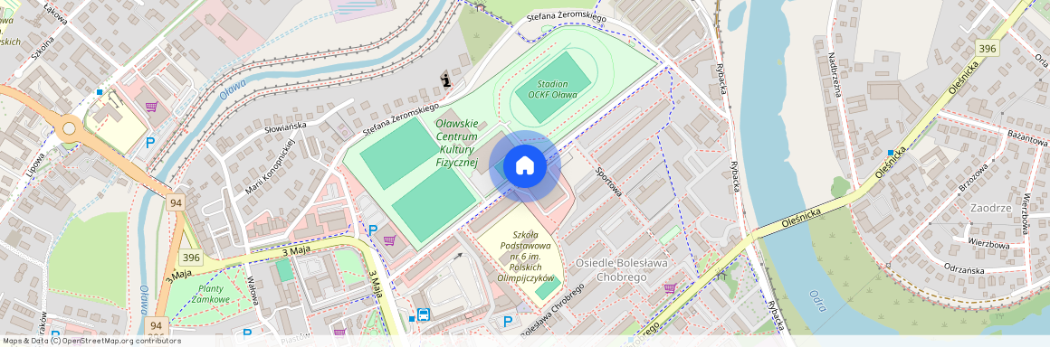 ul. Sportowa, Oława, oławski, dolnośląskie