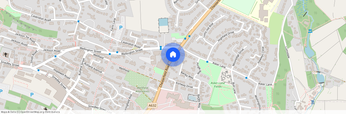 Holmes Terrace, Chesterfield Road, Two Dales