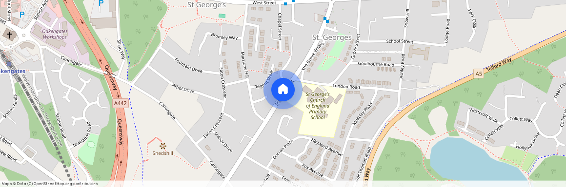 Stafford Street, St. Georges, Telford, Shropshire, TF2