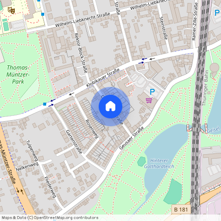 Gutenbergstraße, 06217 Sachsen-Anhalt - Merseburg