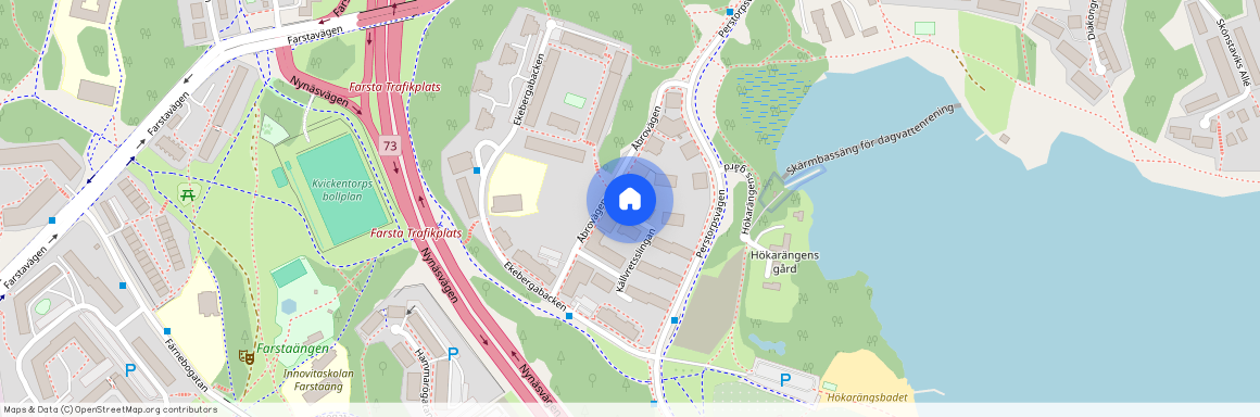 Källvretsslingan, Farsta