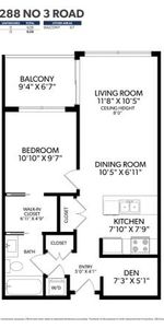 1 Bedroom and Den By Brighouse Station - Mandarin Residences - Photo 4