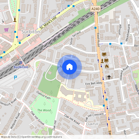 South Bank, Surbiton, KT6, London