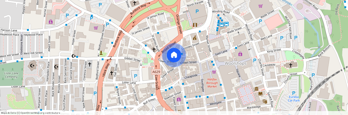 Apt 5 20-22 Crown Street, Halifax, West Yorkshire