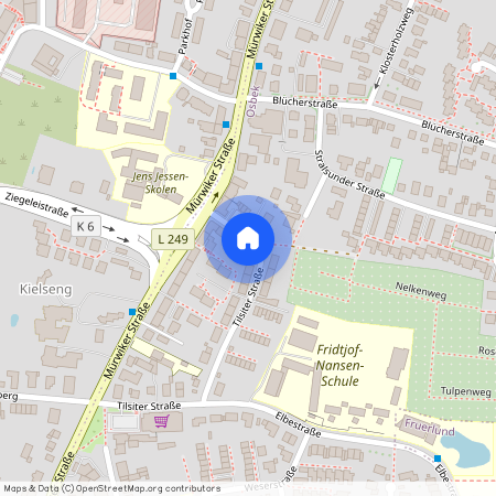 Tilsiter Straße 31, 24944 Flensburg - Mürwik