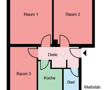 Bezugsfertige 3 Zimmer mit Balkon: Dein neues Zuhause - 500EUR Guts... - Foto 1