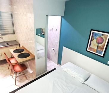 Apartamento Mobiliado Para Locação Em São Paulo, Santo Amaro, 1 Dor... - Foto 2