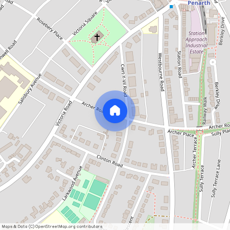 Archer Road, Penarth, South Glamorgan, Vale Of Glamorgan, The, CF64