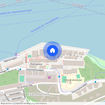 Kvarnholmen, Nacka, Stockholm, Mjölnarvägen 18