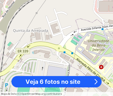 Quarto frente ao hospital da Covilha - Foto 1