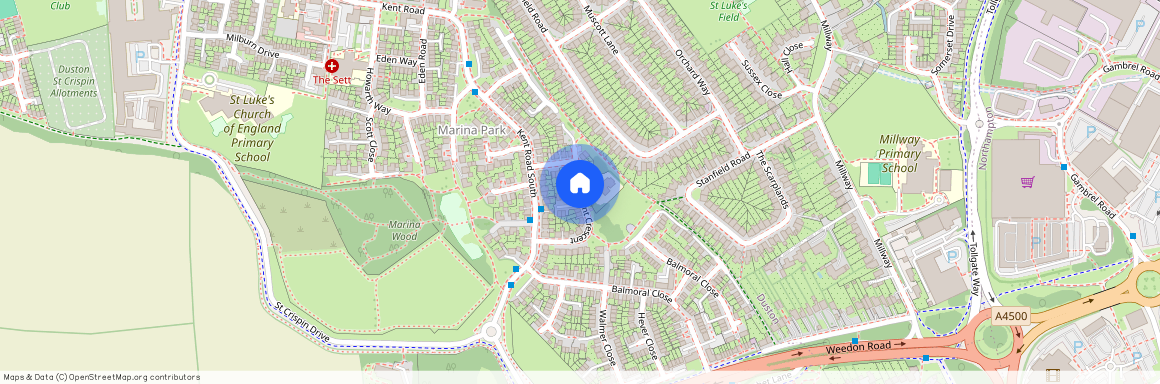 Kent Crescent, St. Crispin, Northampton NN5