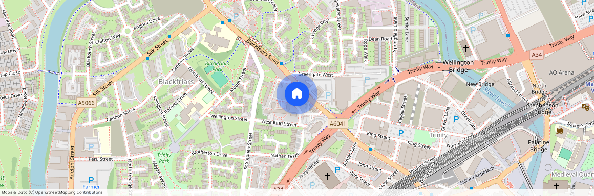 Blackfriars Road, Manchester, Greater Manchester, M3