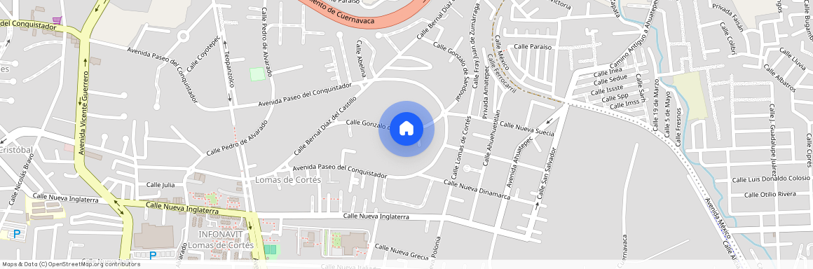 Gonzalo de Sandoval, 115 Loft 18, Lomas De Cortes, Cuernavaca, Morelos, 62240, México