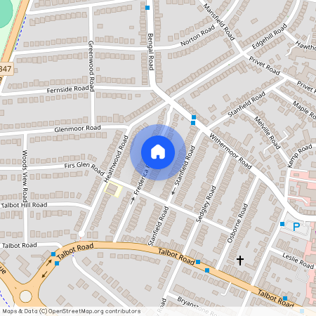 Frederica Road, Winton, Bournemouth, Dorset, BH9