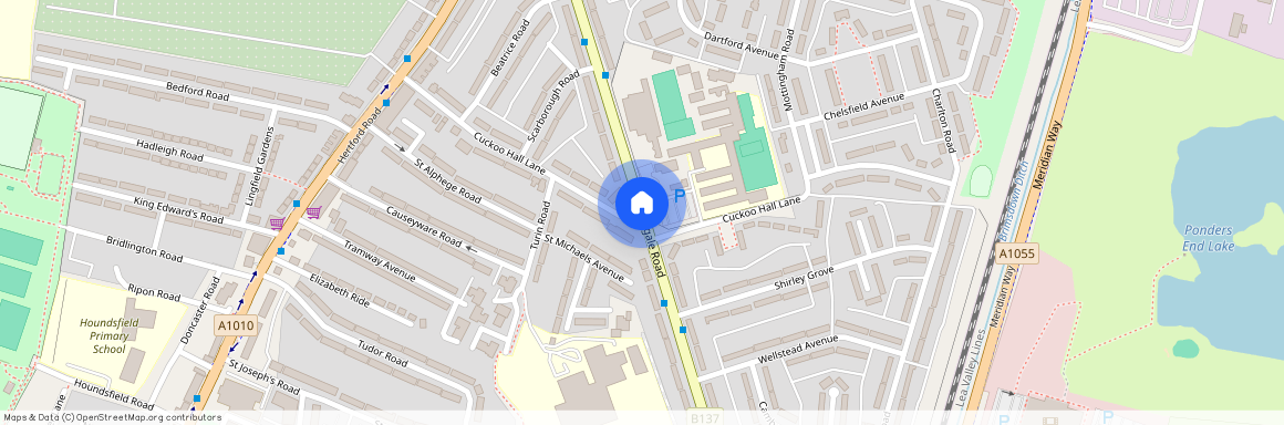 Cuckoo Hall Lane, London