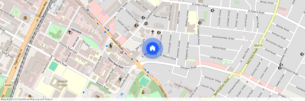 St. Albans Road, Leicester, LE2