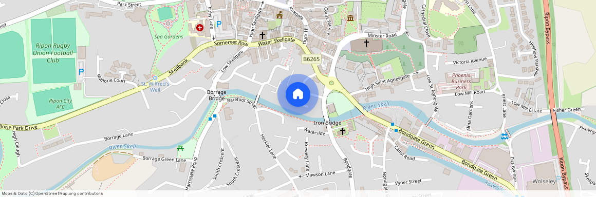 Wellington Gardens, Ripon, North Yorkshire, UK, HG4