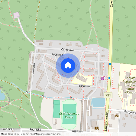 Sosnowa, Klucze, Klucze, olkuski, małopolskie