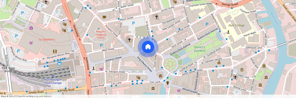 Jameson Street, City centre, Hull, HU1