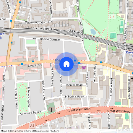 Hamlet Gardens Residences, King Street, London, W6 9NH, United Kingdom