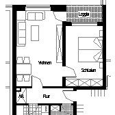 Demnächst frei! 2-Zimmer-Wohnung in Bielefeld Schildesche - Photo 1