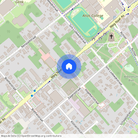 Weg Naar As, 158, 11, 3600, Genk