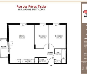 location Appartement T3 DE 60.3m² À CARRIERES SOUS POISSY - Photo 1