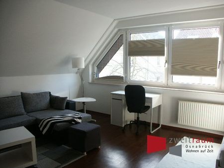 Neustadt, komplett möblierte, großzügige, möblierte 1-Zimmer-Wohnung. - Photo 2
