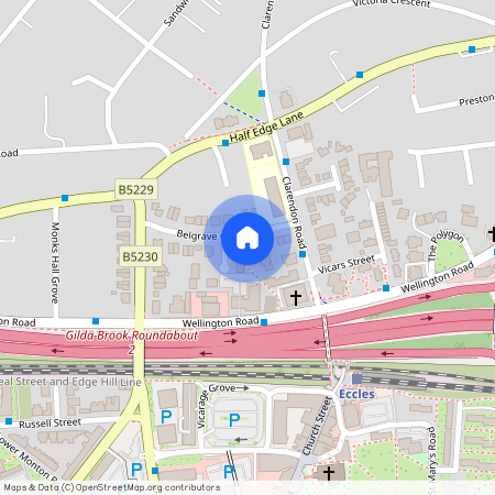 Belgrave Crescent, Eccles, Manchester, Greater Manchester, M30