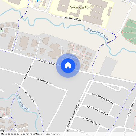 Klockarevägen, Nödinge