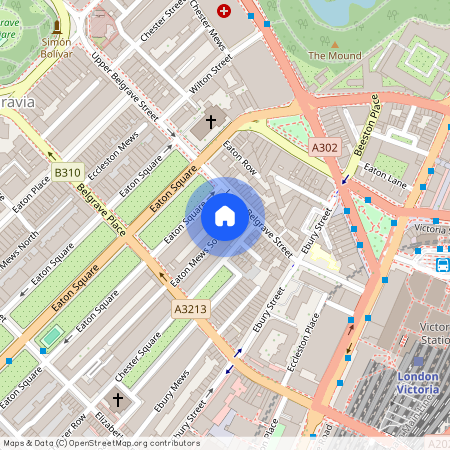 Eaton Square, Belgravia, SW1W 9DB, London