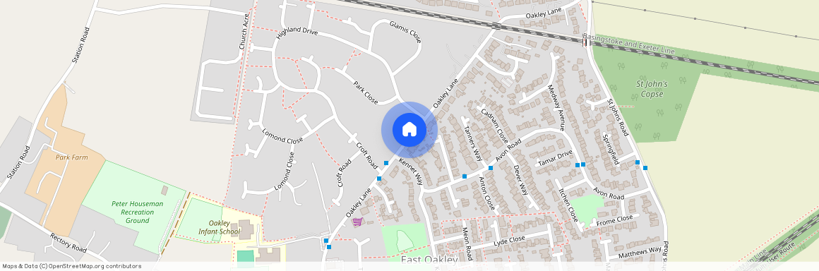 Oakley, Basingstoke, Hants