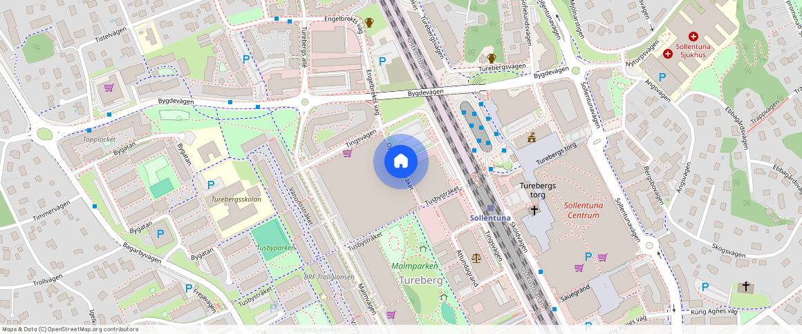 Oppegårdsstråket, Sollentuna
