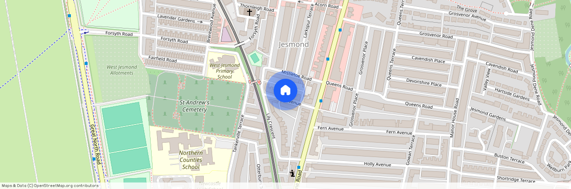 (?ppw) Lily Avenue, Jesmond, Newcastle Upon Tyne, NE2