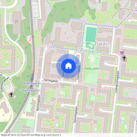 Famngatan, Västra Frölunda