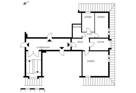 3-Zimmer-Dachgeschosswohnung in Huckelriede - Foto 3