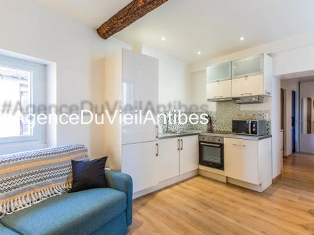 VIEIL ANTIBES - 2p de 33 m² loué meublé pour 4 ou 6 mois - Photo 3