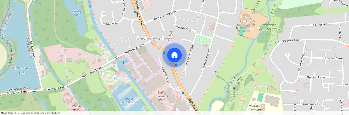 Pinn Close, Uxbridge, Greater London, UB8